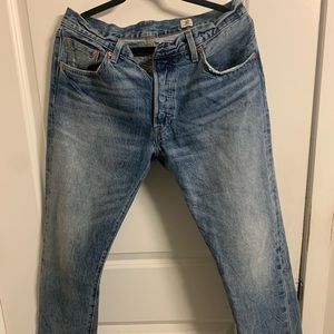 Levi’s white oak jean